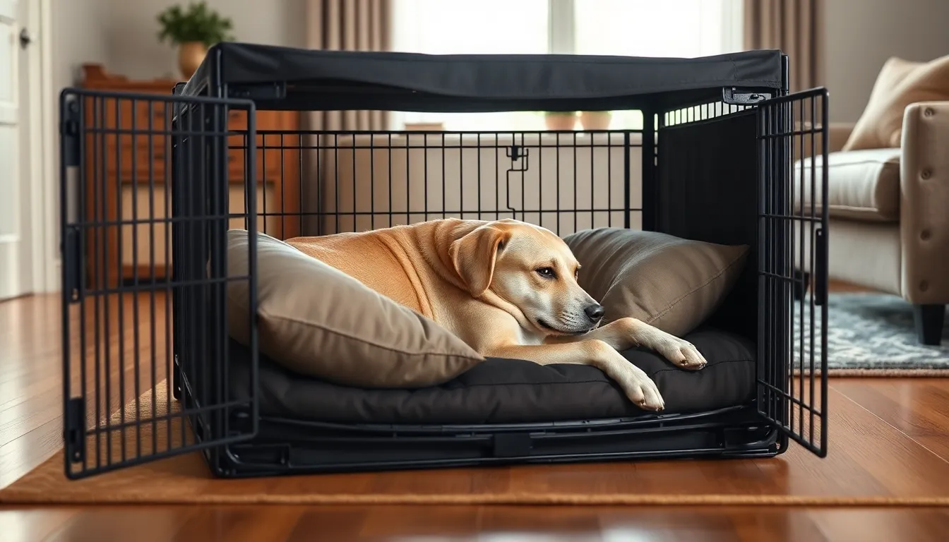 강아지 켄넬 훈련