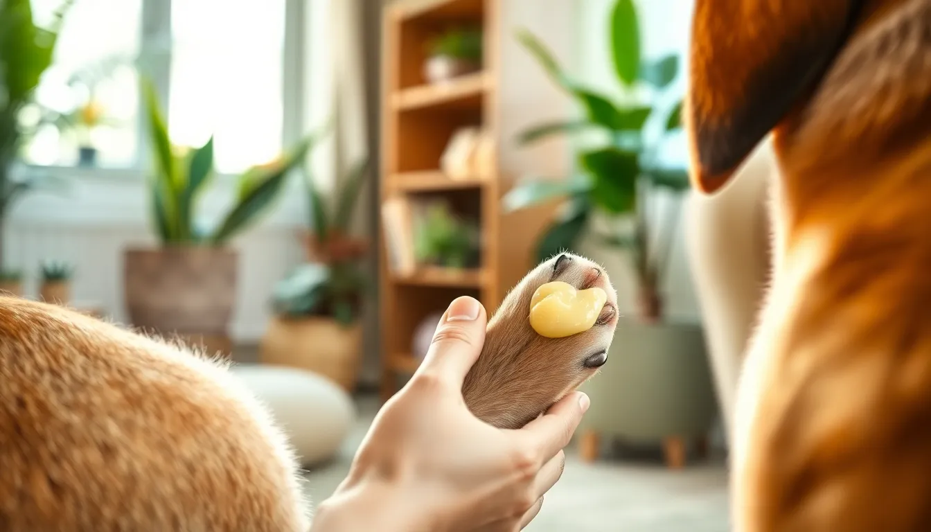 강아지 발바닥 관리