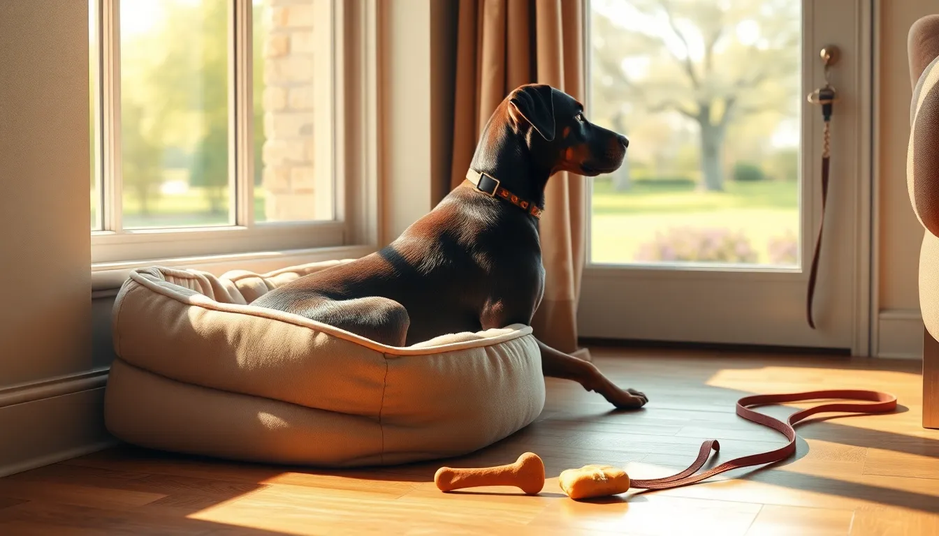 강아지와 함께 여행을 즐기는 모습