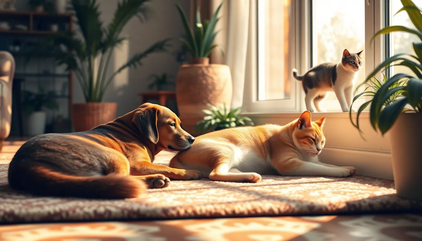 강아지와 고양이 장난감 이미지