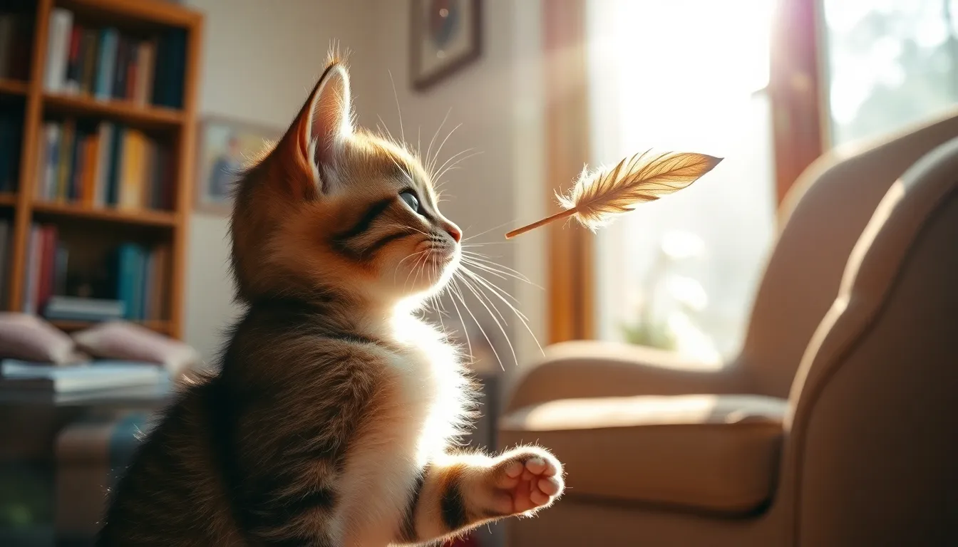 고양이와 집사가 행복하게 교감하는 모습