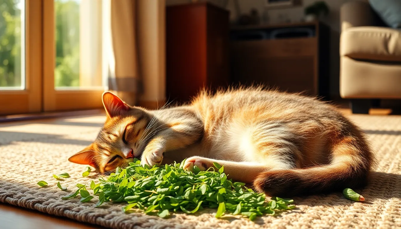 고양이 장난감을 가지고 노는 모습