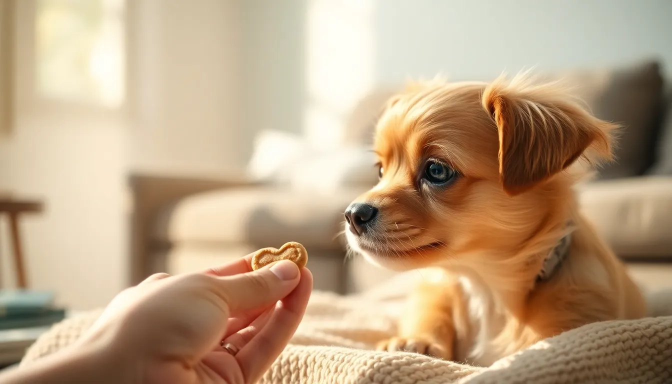 강아지가 편안하게 쉬고 있는 모습