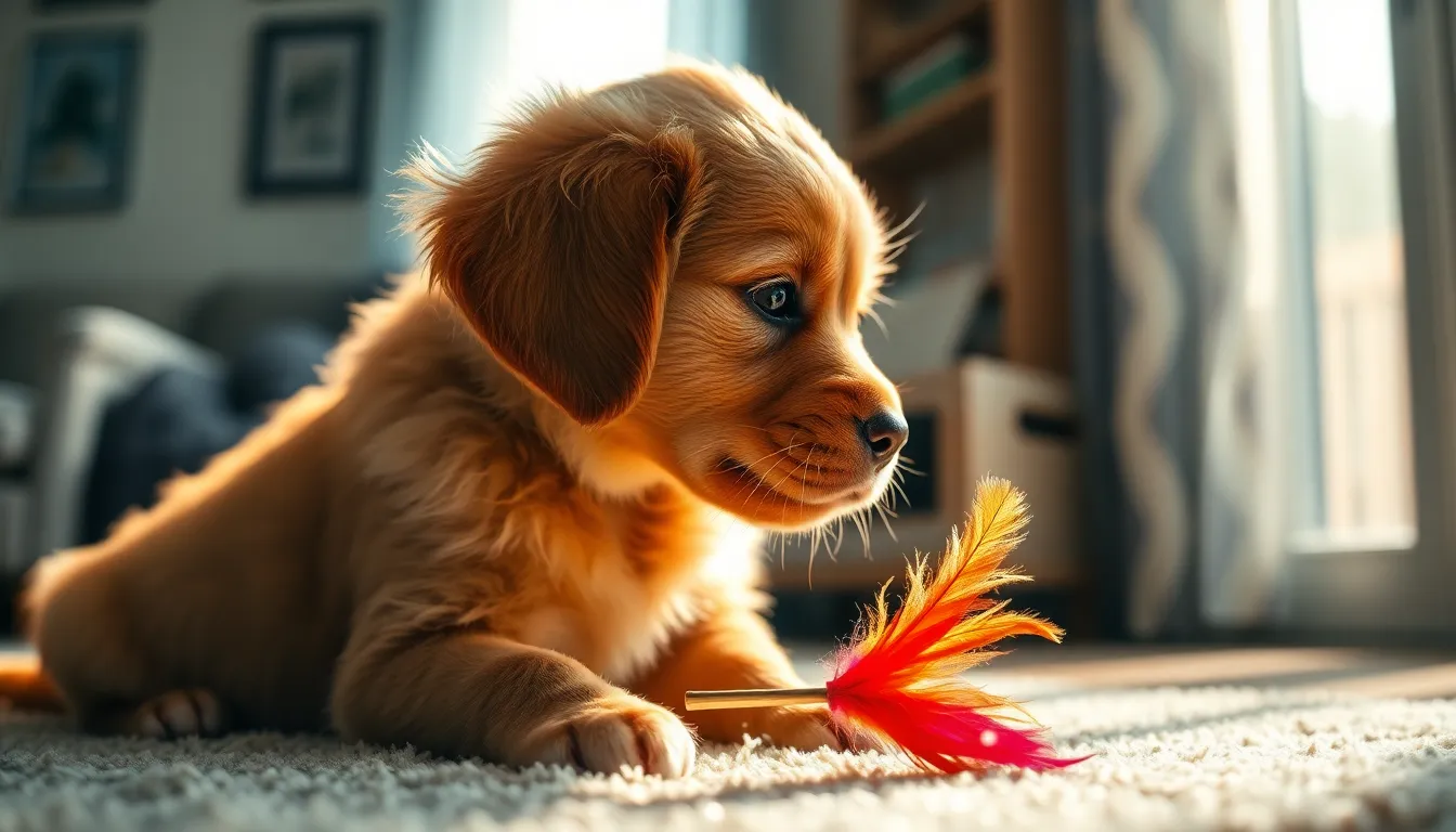 강아지와 고양이가 함께 행복하게 쉬고 있는 모습