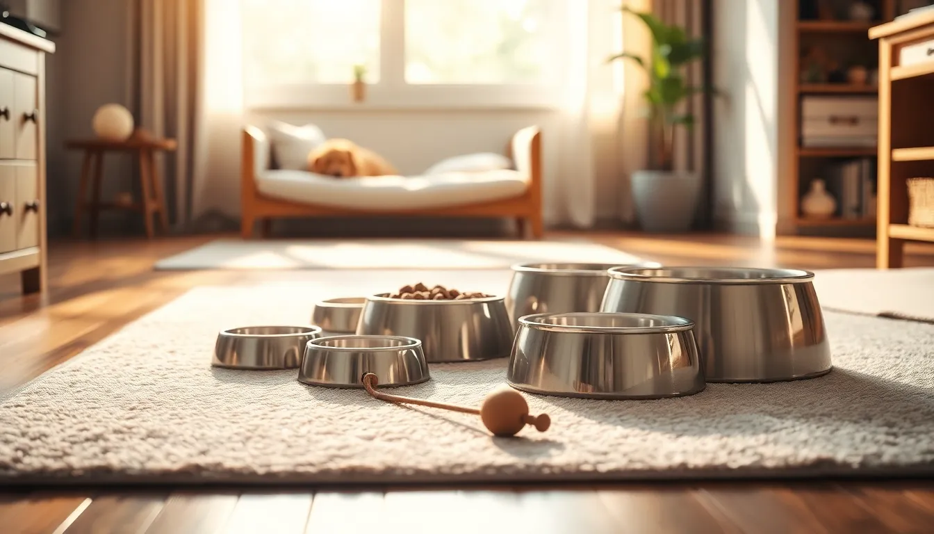 반려동물과의 행복한 시간을 보내는 집사와 강아지