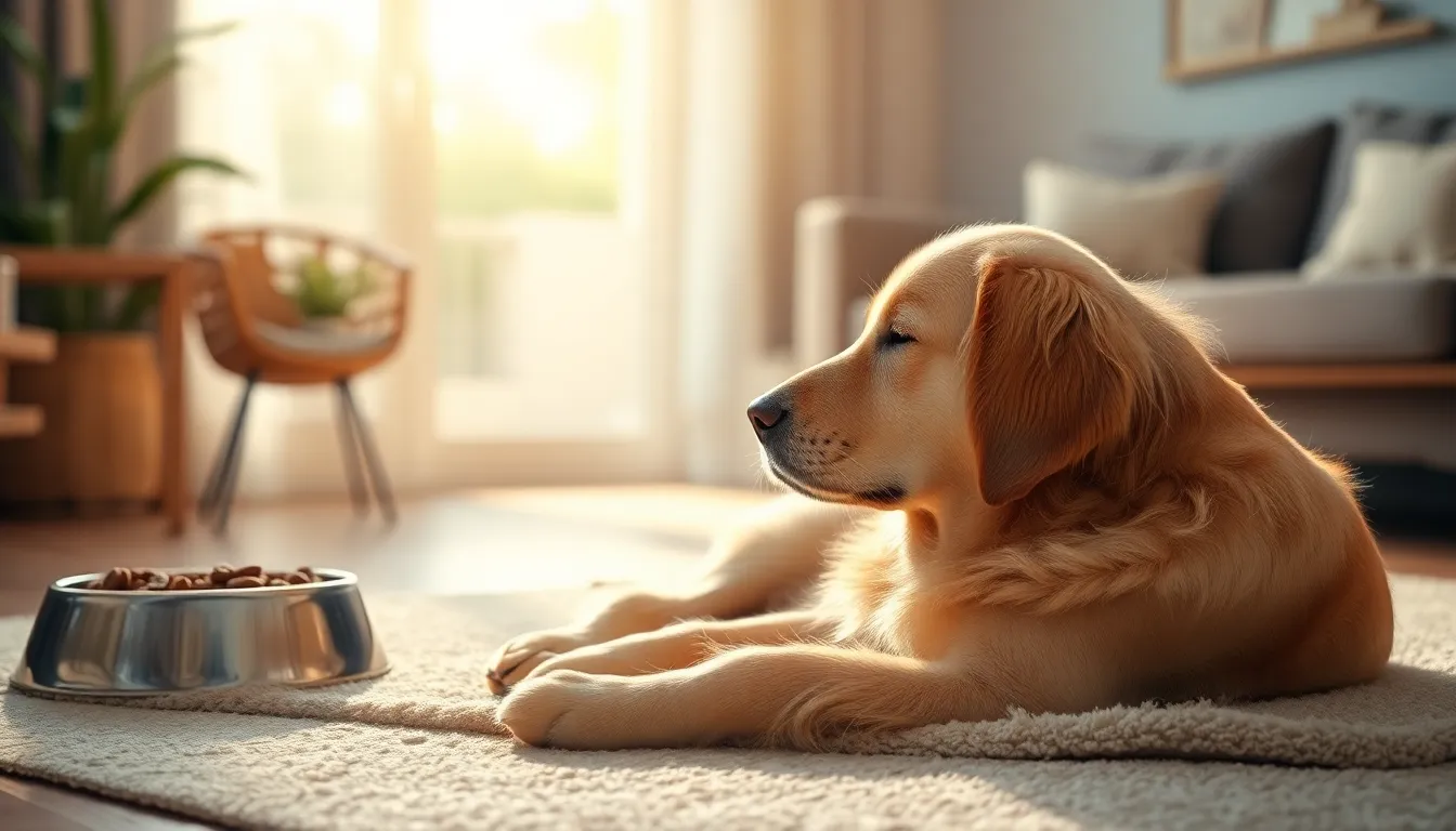 행복한 표정으로 장난감을 가지고 노는 강아지