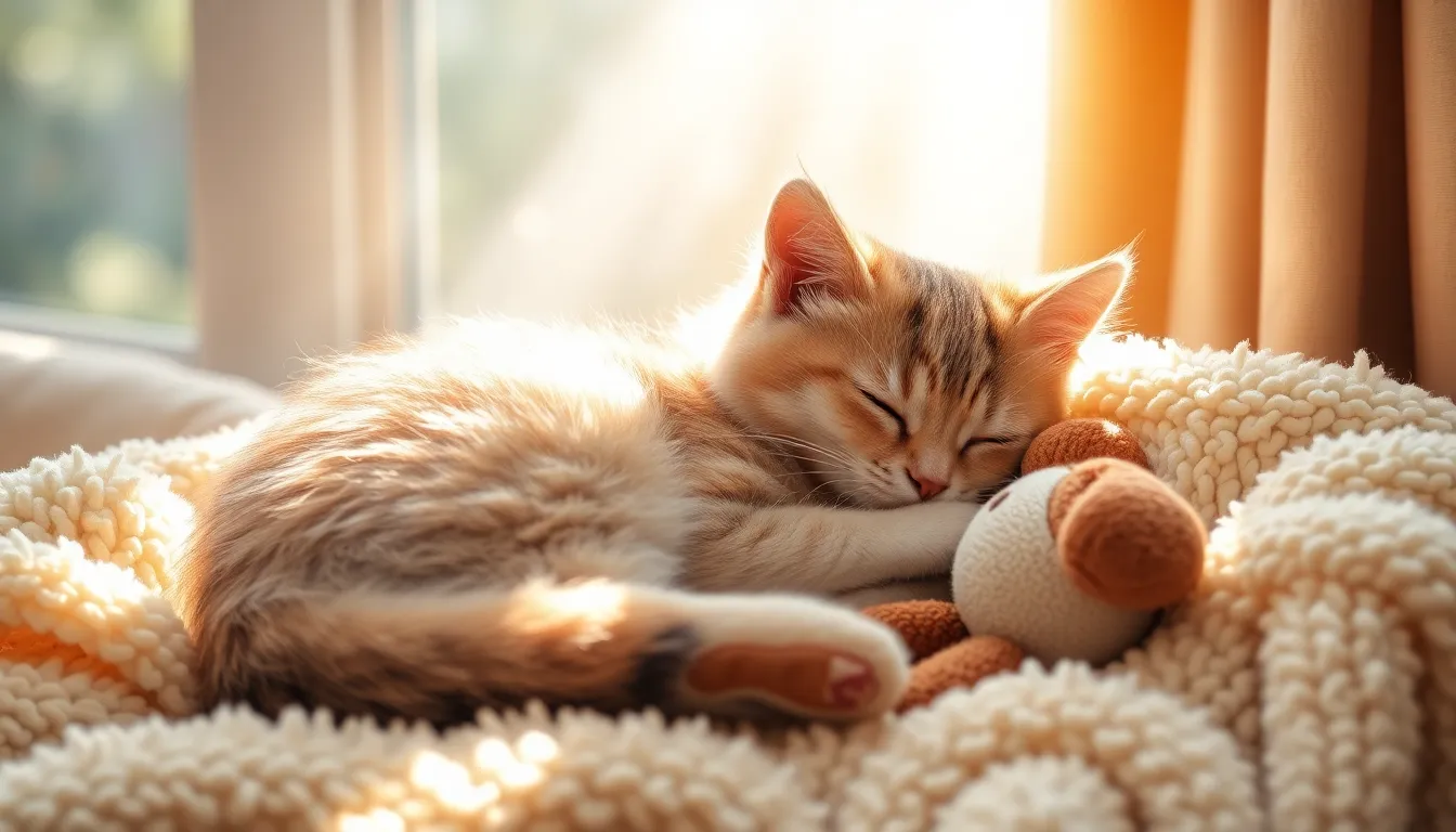 행복하게 뛰어노는 강아지와 고양이 이미지