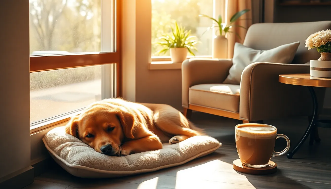 반려동물과 행복하게 놀고 있는 모습