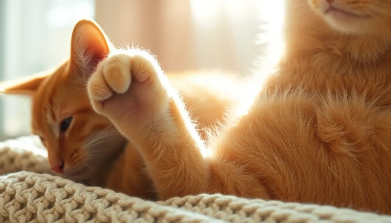 놀이하는 고양이