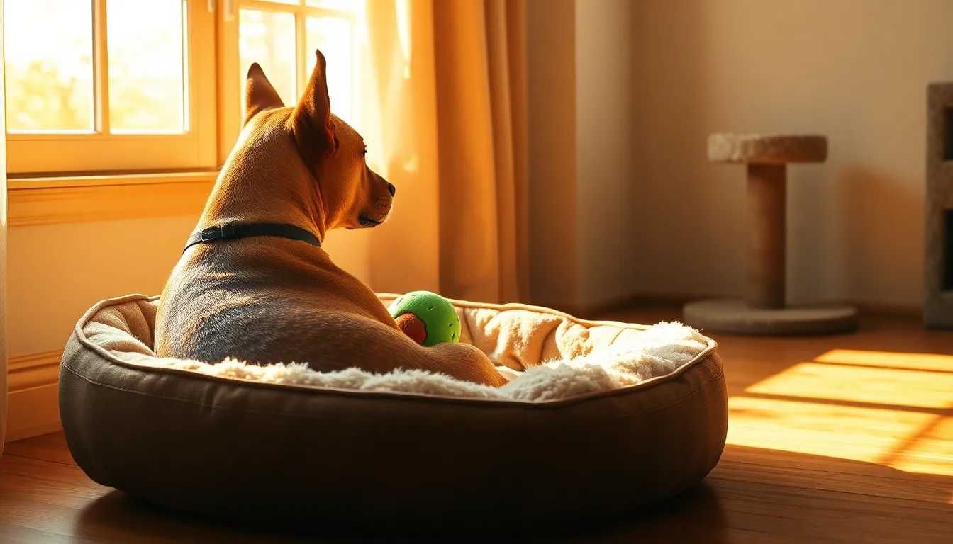 반려동물과 행복하게 산책하는 모습