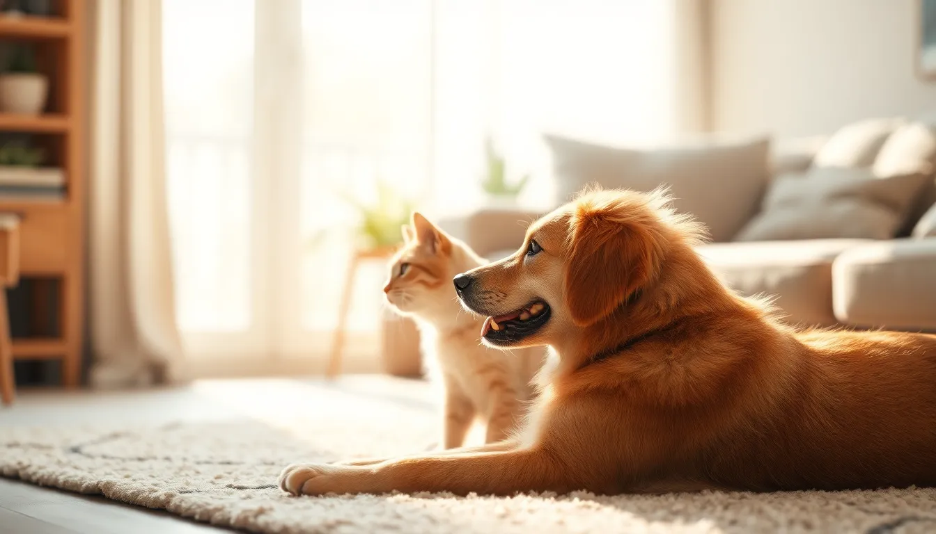 귀여운 강아지가 병원에서 검진을 받는 모습