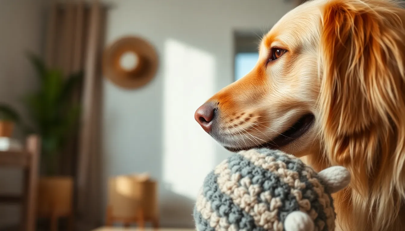 강아지와 고양이가 함께 놀고 있는 모습
