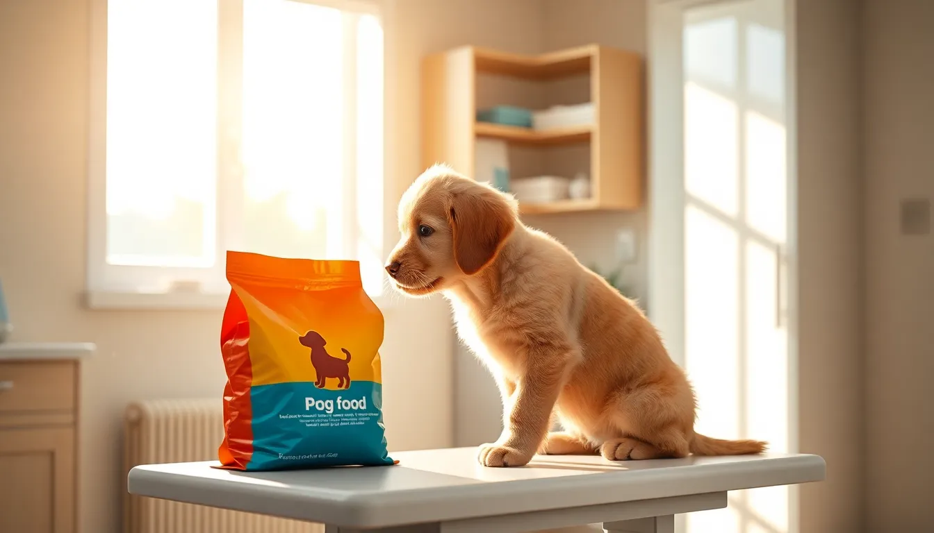 강아지 건강 검진 모습