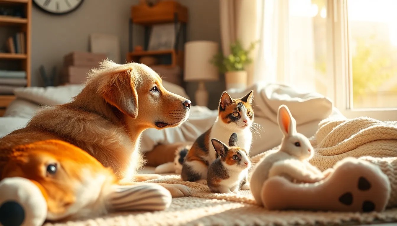 행복한 반려견과 보호자