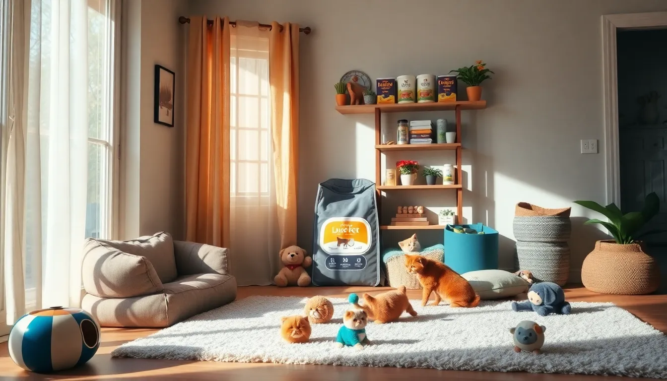 반려동물과 사람이 함께 행복하게 지내는 모습