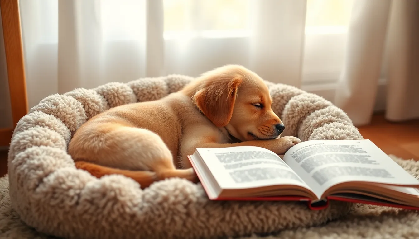 강아지와 고양이가 함께 놀고 있는 모습