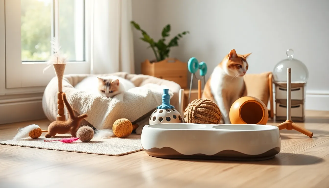 고양이와 집사가 함께하는 행복한 모습