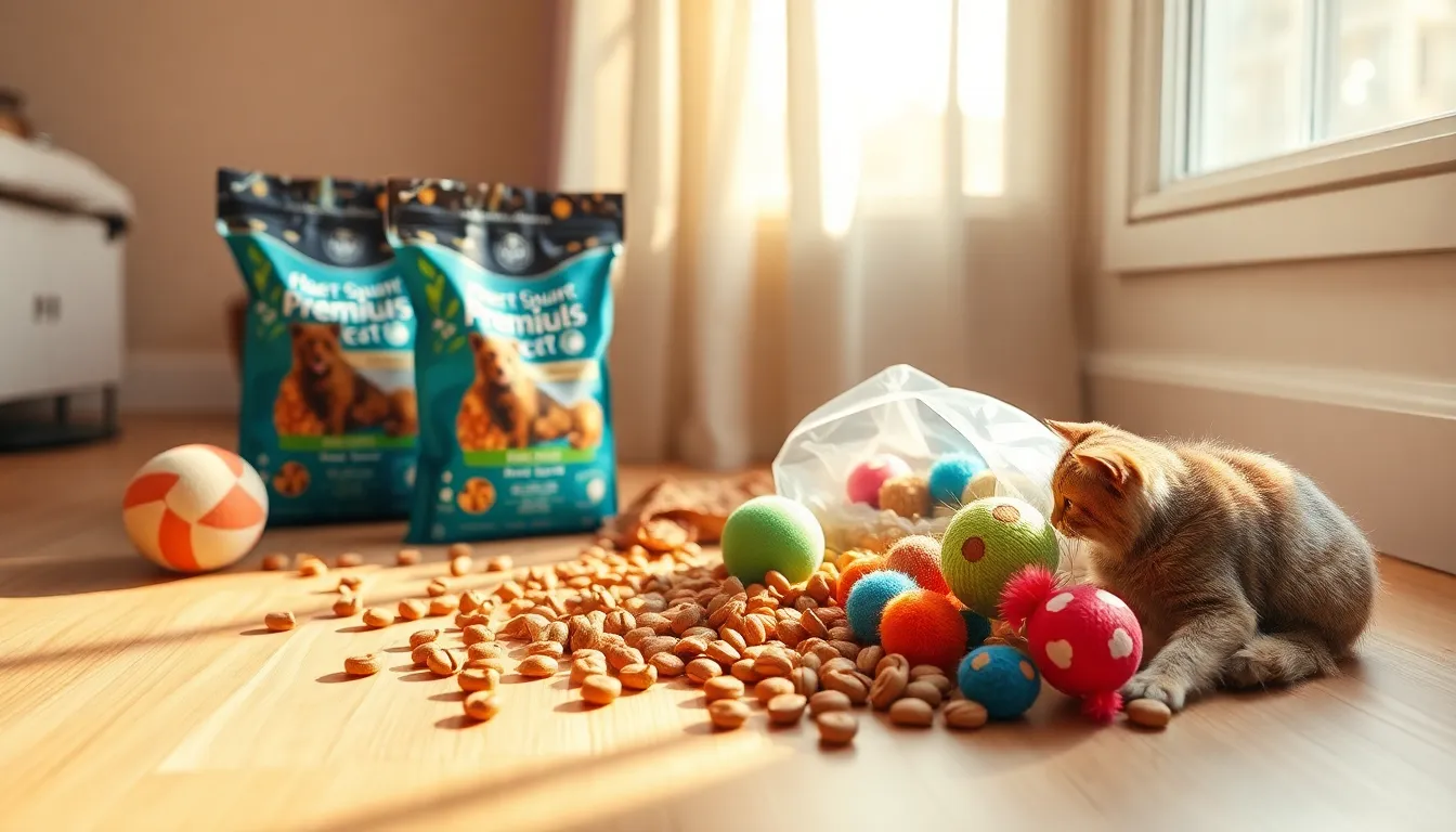 즐겁게 노는 강아지 사진